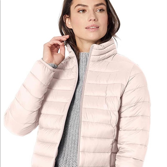 Packable Down jacket water resistant in pink - Picture 4 of 9